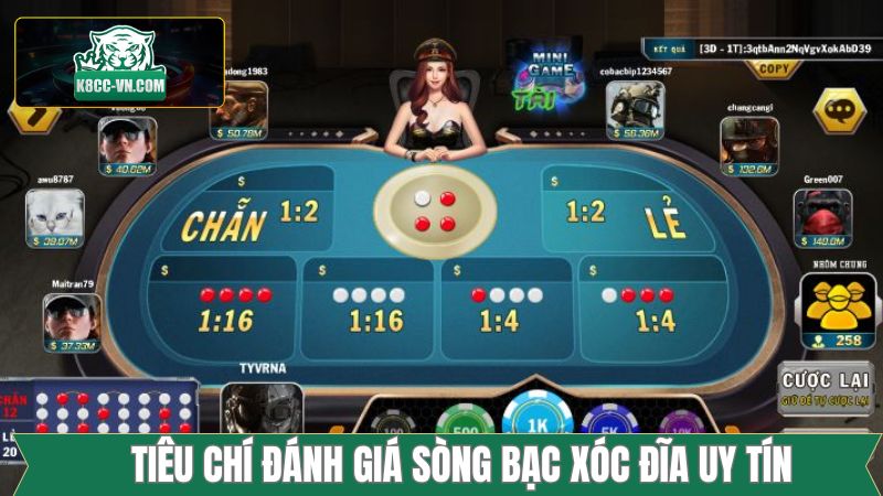 Sòng Bạc Xóc Đĩa Uy Tín - Điểm Đến An Toàn Cho Người Chơi 4 Tiêu chí tìm kiếm sòng bạc xóc đĩa đáng tin cậy